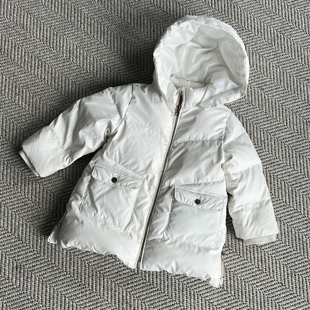 Zara Down baby coat